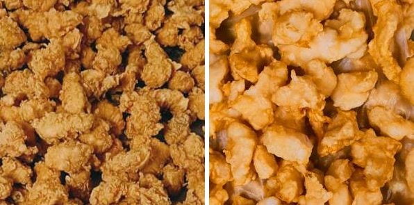 Kejap Duo Pack: popcorn chicken and tempura fish